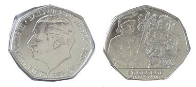 50 pence (St. George)