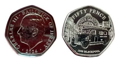 50 pence (Fire Brigade - Blackpool)