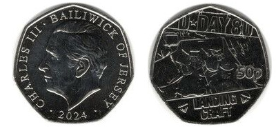 50 pence ( Day D- Landing craft)