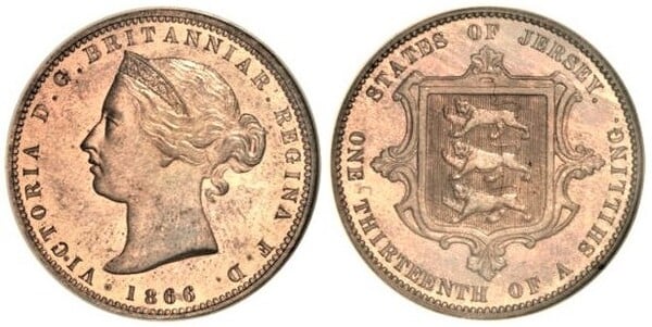 1/13 shilling