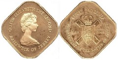 1 libra (Bicentenario de la Batalla de Jersey)