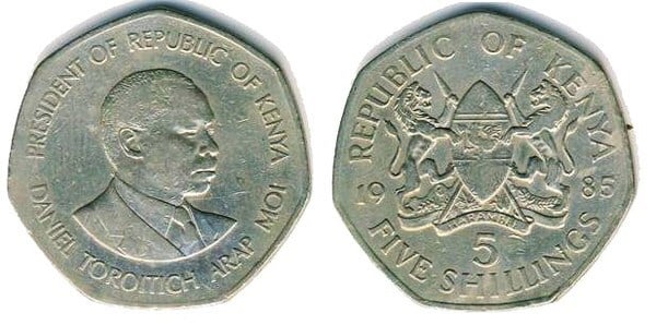 5 shillings