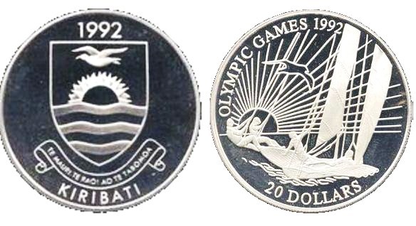 20 dollars (Barcelona 92 Olympic Games)