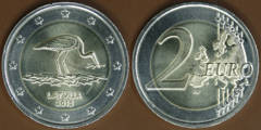 2 euro (Cigüeña Negra)