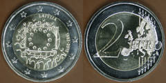 2 euro (30th Anniversary of the European Flag)