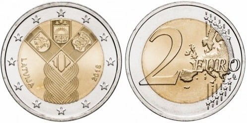 2 euro (100th Anniversary of the Founding of the Independent Baltic States)