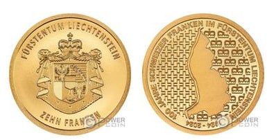 10 francs (Centenary of the adoption of the Swiss franc)