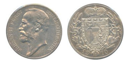 5 kronen (Johann II)