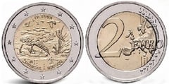 2 euro (Reserva de la Biosfera de Žuvintas)