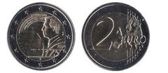 2 euro (Henri I Guillaume II - Hologram version)