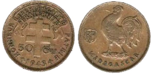 50 centimes (French Colony)