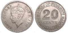 20 cents (George VI)