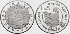 5 liri (Decade for Women)