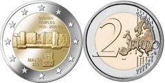 2 euro (Templos de Tarxien)