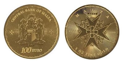 100 euro (Maltese Cross)