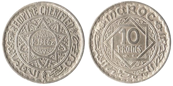 10 francs