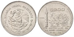 200 pesos (175 Aniversario de la Independencia)