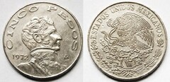 5 pesos (Vicente Guerrero)