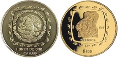 100 pesos-1 onza (Sacerdote)