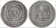 1 peso-1/4 onza (Señor de las Limas)