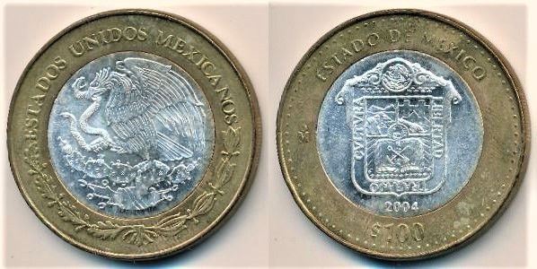 100 pesos (State of Mexico)