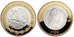 100 pesos (8 reales.1783.Carlos III)