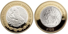 100 pesos (1 peso.1914.Peso de Caballito)