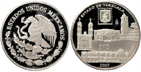 10 pesos (State of Tlaxcala)