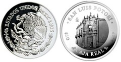 10 pesos (Estado de San Luis Potosí-Caja Real)