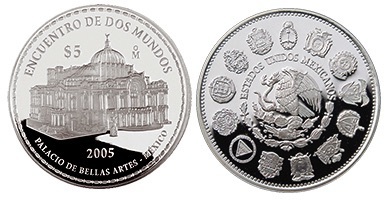 5 Pesos (Palace of Fine Arts)