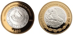 100 pesos (8 Reales.1811.Provisional Realista)