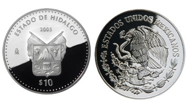 10 Pesos (Hidalgo Heraldry)