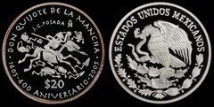 20 Pesos (400th Anniversary Don Quixote de la Mancha)