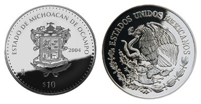 10 pesos (State of Michoacán de Ocampo)