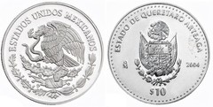 10 pesos (Estado de Queretaro Arteaga)