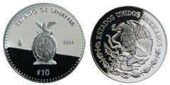 10 Pesos (Sinaloa Heráldica)