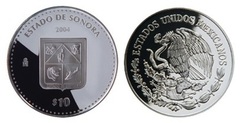 10 Pesos (Sonora Heráldica)