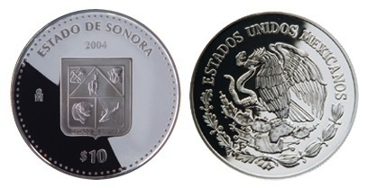 10 Pesos (Sonora Heraldry)