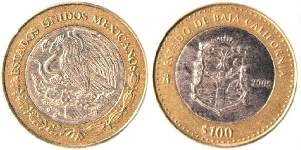 100 pesos (State of Baja California)