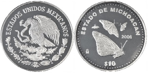 10 pesos (State of Michoacán)