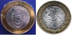 100 Pesos (Guerrero Heráldica)