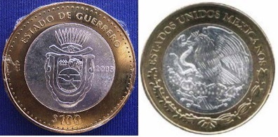 100 Pesos (Heraldic Warrior)