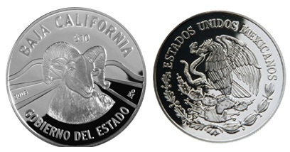 10 Pesos (Emblematic Baja California)