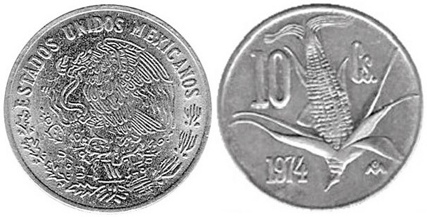 Coin 10 centavos 1974 1979 of Mexico Updated Value Foronum