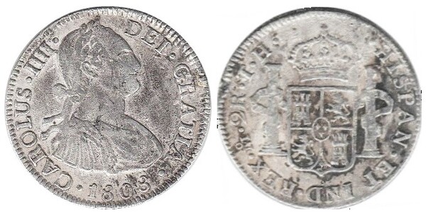 2 reales (Charles IV)