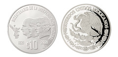 10 pesos (Bicentenario de la Independencia Nacional)