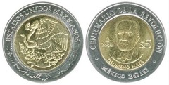 5 pesos (Centenario de la Revolución-Filomeno Mata)