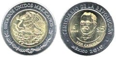 5 pesos (Centenario de la Revolución-Luis Cabrera)