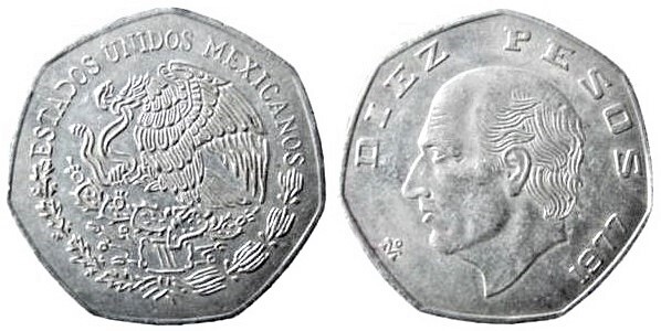 10 pesos