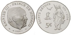 5 euro (1700 Aniversario de la Muerte de Santa Devota)